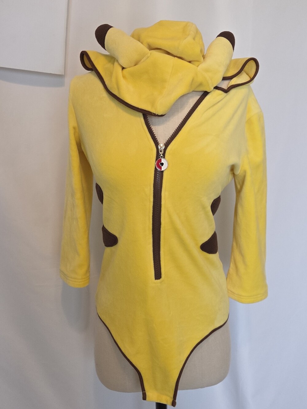 Pokemon Pikachu Onesie Plush Bodysuit